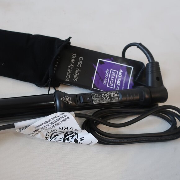 NOB Sutra Beauty 32 mm 1 1/4 Inch Clipless Rapid Heat Curling Iron with Cool Tip - Picture 6 of 8